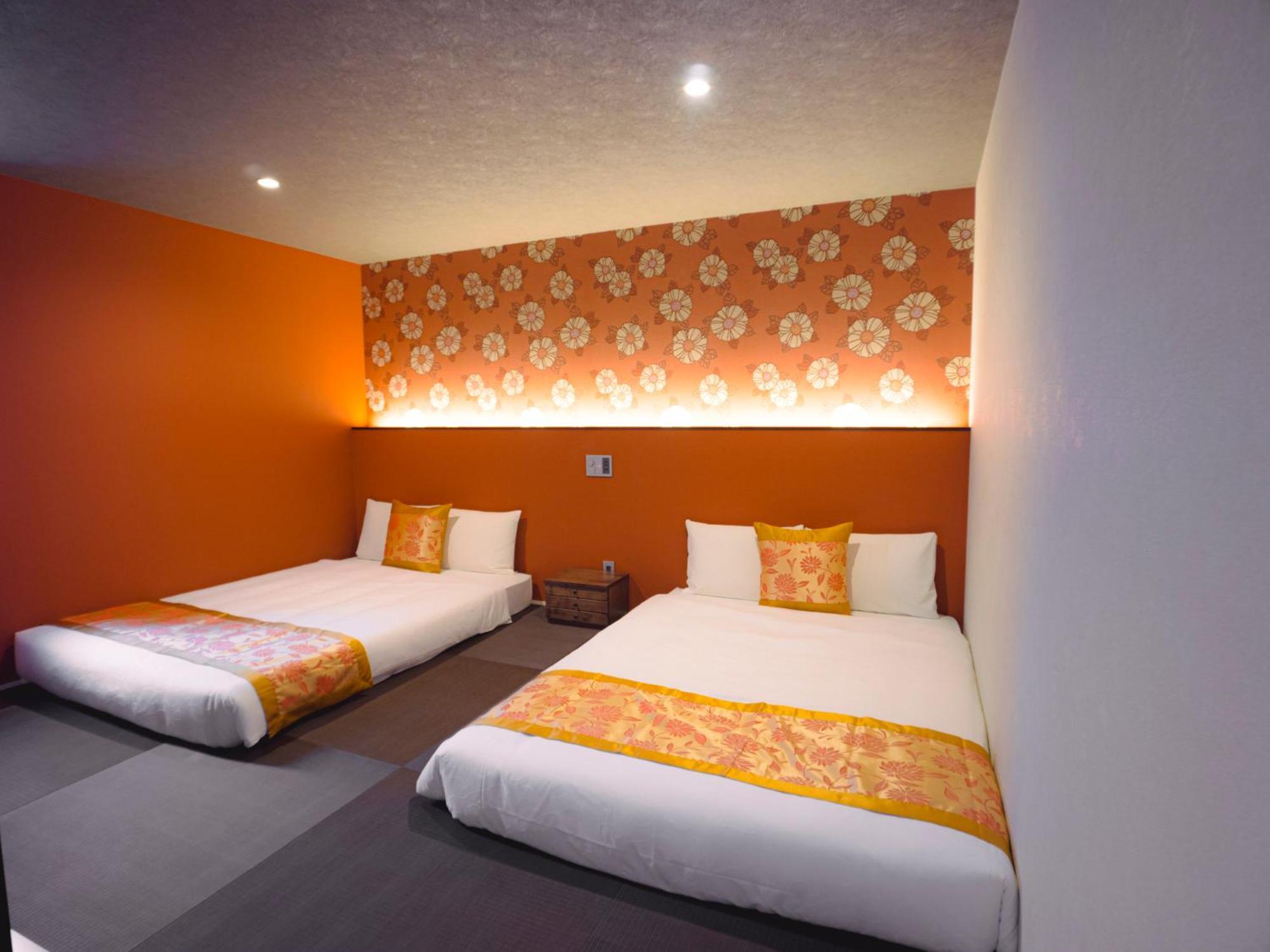 Grand Base Hakata Sumiyoshi Aparthotel Fukuoka  Rum bild