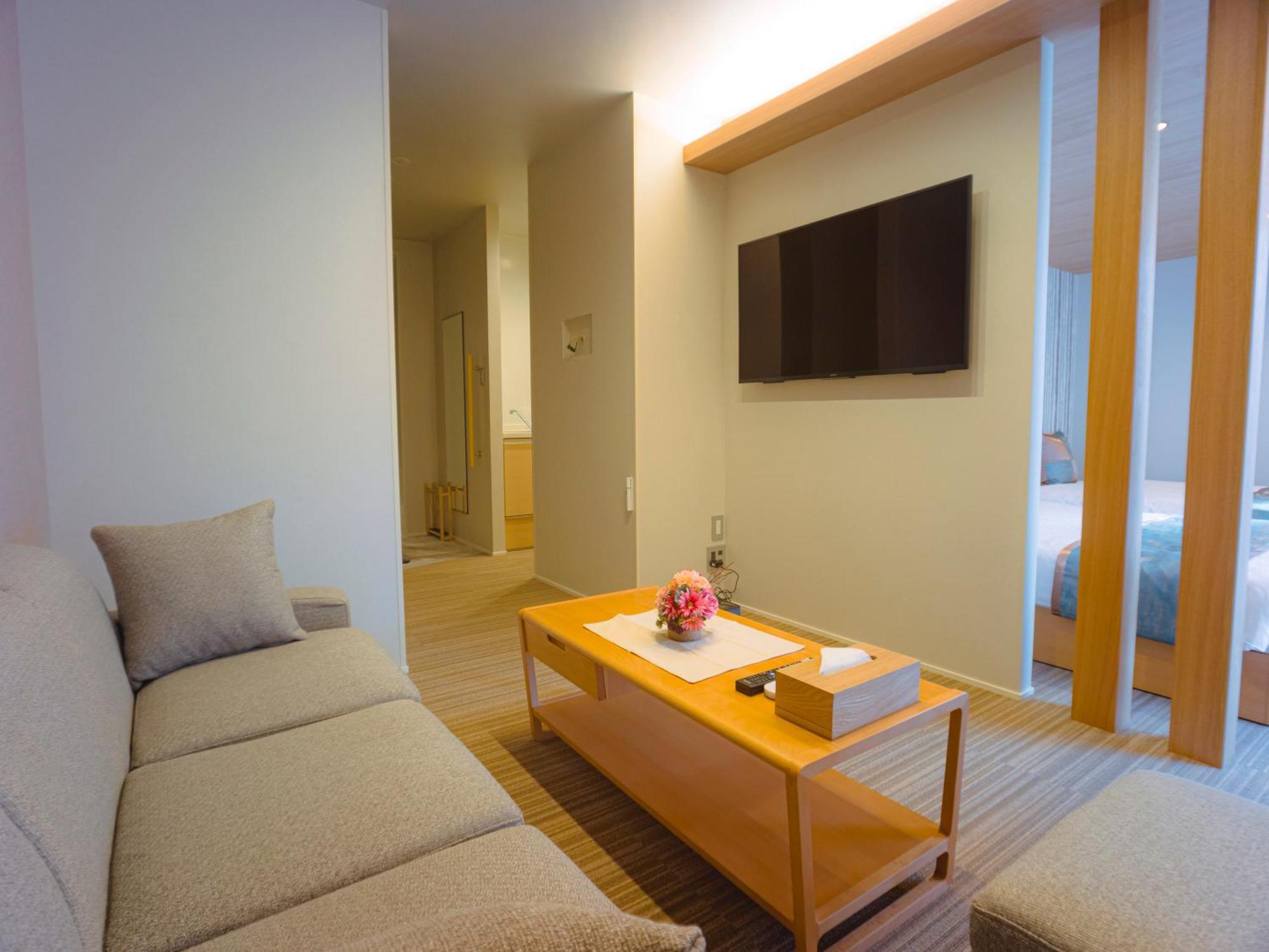 Grand Base Hakata Sumiyoshi Aparthotel Fukuoka  Rum bild