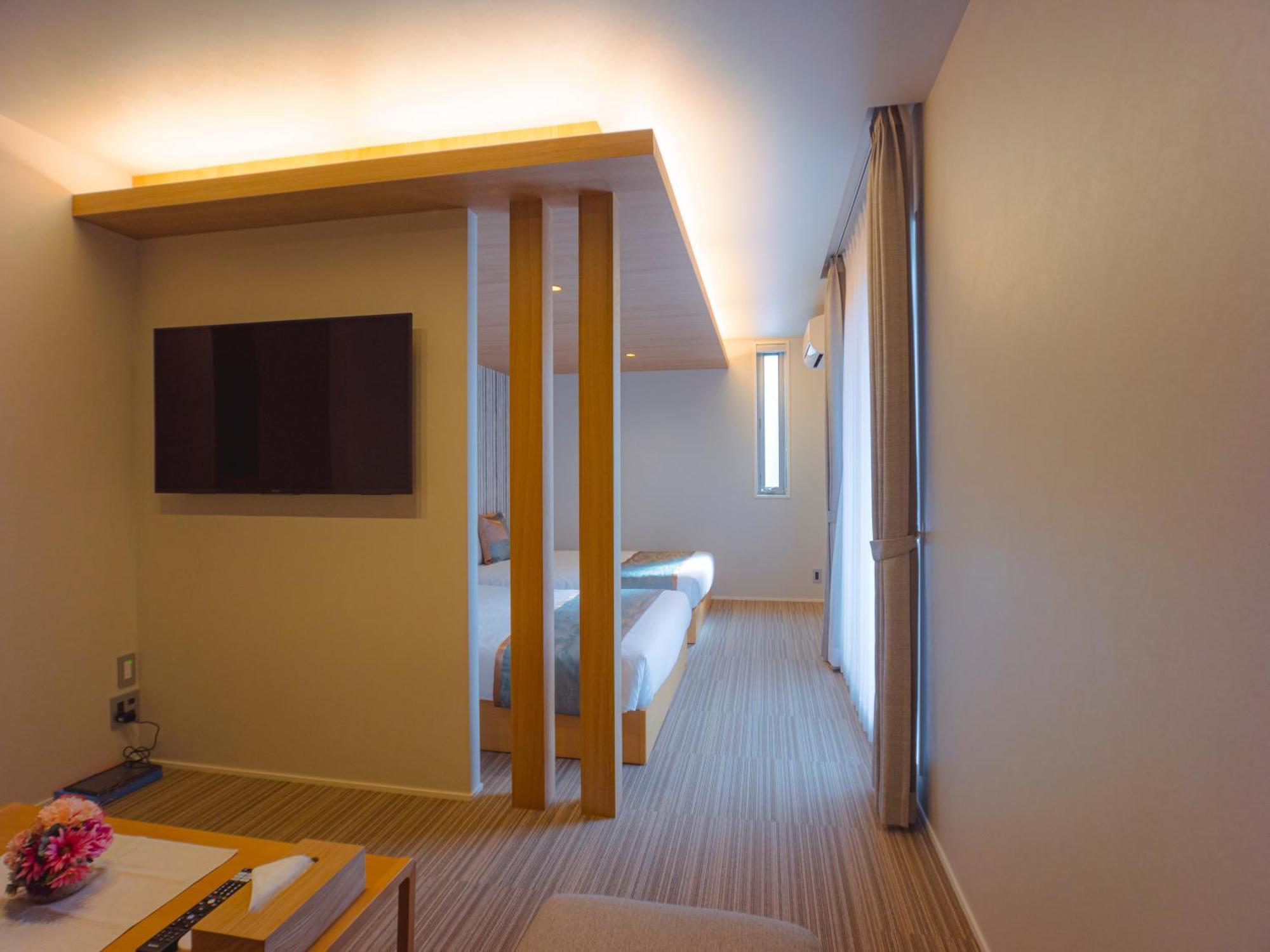 Grand Base Hakata Sumiyoshi Aparthotel Fukuoka  Rum bild