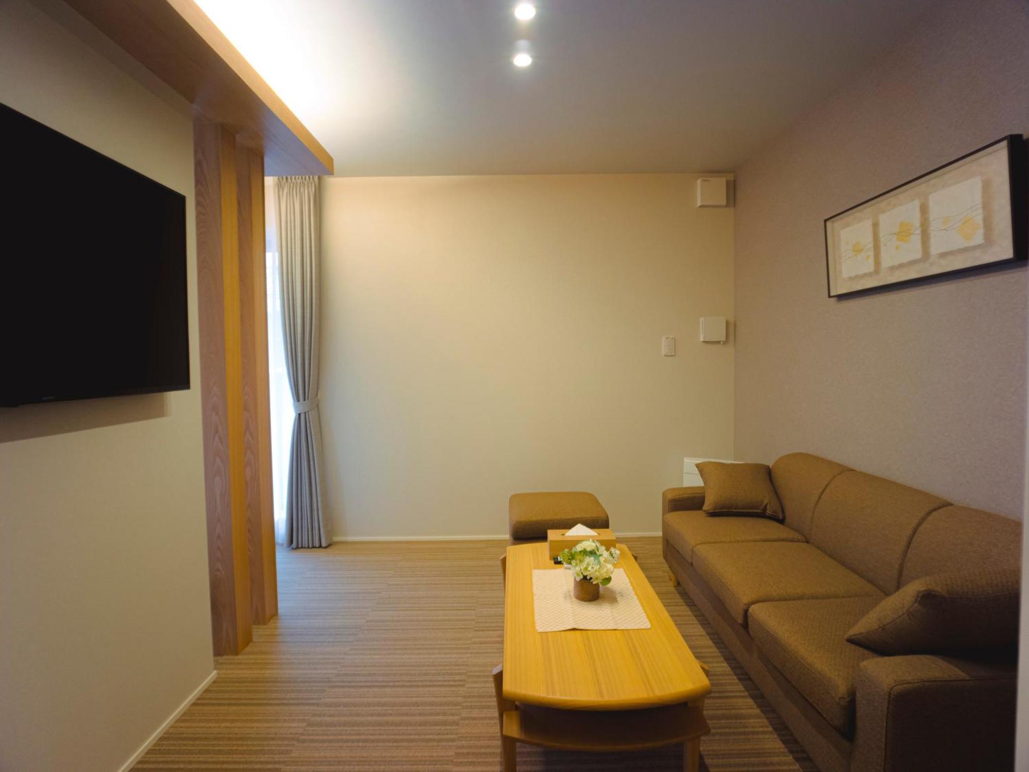 Grand Base Hakata Sumiyoshi Aparthotel Fukuoka  Rum bild